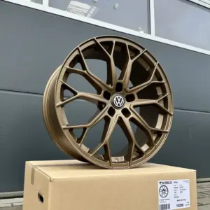 20 Zoll Felgen FF-Wheels FF01 Bronze für VW Golf 7 8 GTI GTD GTE Passat B6 B7 B8 3