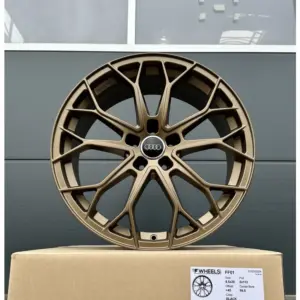 20 Zoll Felgen FF-Wheels Bronze für Audi A3 S3 RS3 8V TT TTS 8J 8S Q2 GA Q3 2
