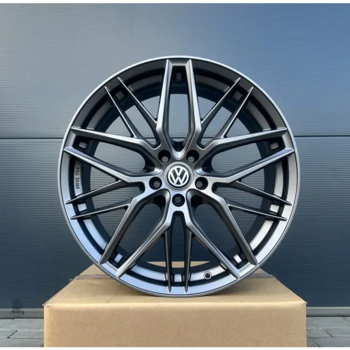 20-inch Damina DM08 grey rims for VW Golf 7 8 GTI GTD GTE Passat B6 B7 B8