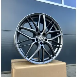 20 Zoll Felgen Damina DM08 Grau für VW Golf 7 8 GTI GTD GTE Passat B6 B7 B8 3