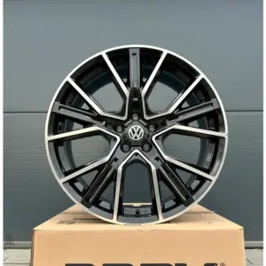 19 Zoll Felgen WH34 schwarz poliert  VW Arteon 3H R Scirocco Tiguan 5N Passat CC