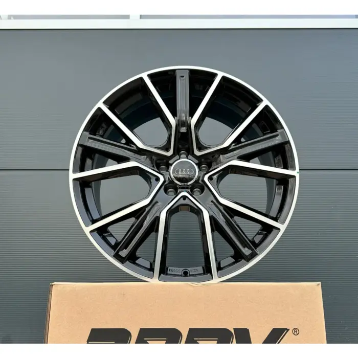 19 inch rims Wh34 black polished Audi Q3 Q5 8U 8R FY A7 4G A8 4H A4 B6 B7 8E