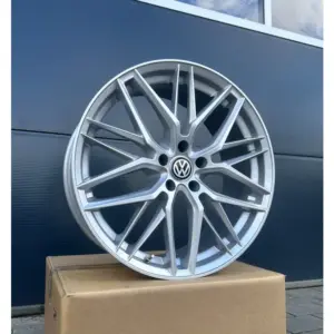 20 Zoll Felgen Damina DM08 silber für VW Golf 7 8 GTI GTD GTE Passat B6 B7 B8 3