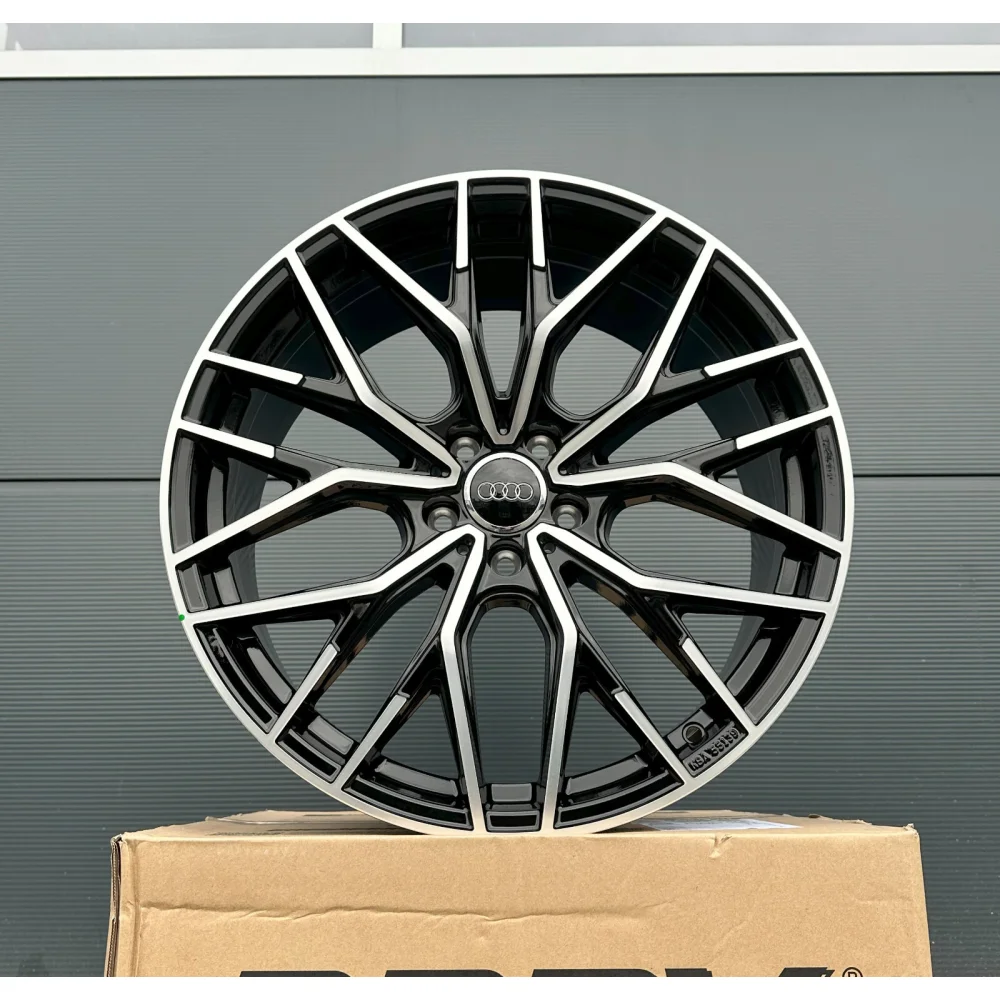 19 Zoll Felgen NEU WH37 schwarz poliert für Audi A7 S7 A6 S6 C7 C8 F2 4G 4G1