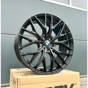 4x 19 Zoll Felgen WH37 schwarz für BMW X1 iX1 X2 iX2 F48 U10 U11 F39 M U1X U2X 3