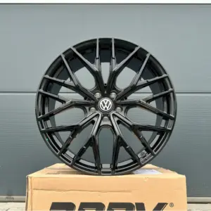 19 Zoll Felgen Wheelworld WH37 schwarz für VW Tiguan 1 5N VW Phaeton 3D R-Line 2