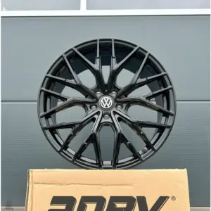 4x 19 Zoll Felgen WH37 schwarz für VW Golf 5 6 7 8 GTI Clubsport TCR 7R 8R GTD 2
