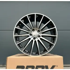 4x 19 Zoll Felgen WH39 schwarz poliert für VW Passat B6 B7 B8 B9 3C GTE R-Line