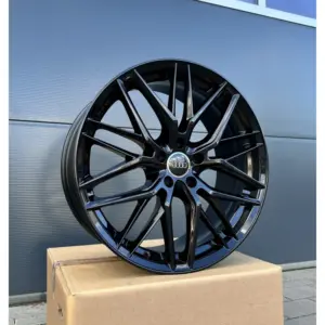 18 Zoll Felgen Damina DM08 schwarz für Audi Q2 GA Q3 8U TT 8J 8S A6 C6 C7 4G 4F 3