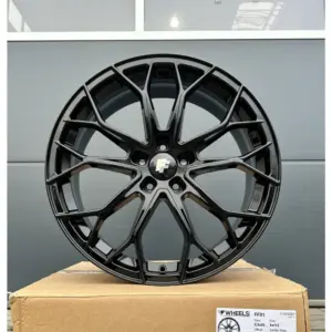 19 Zoll Felgen FF Wheels FF01 schwarz für Mercedes C Klasse W205 S205 C205 A205