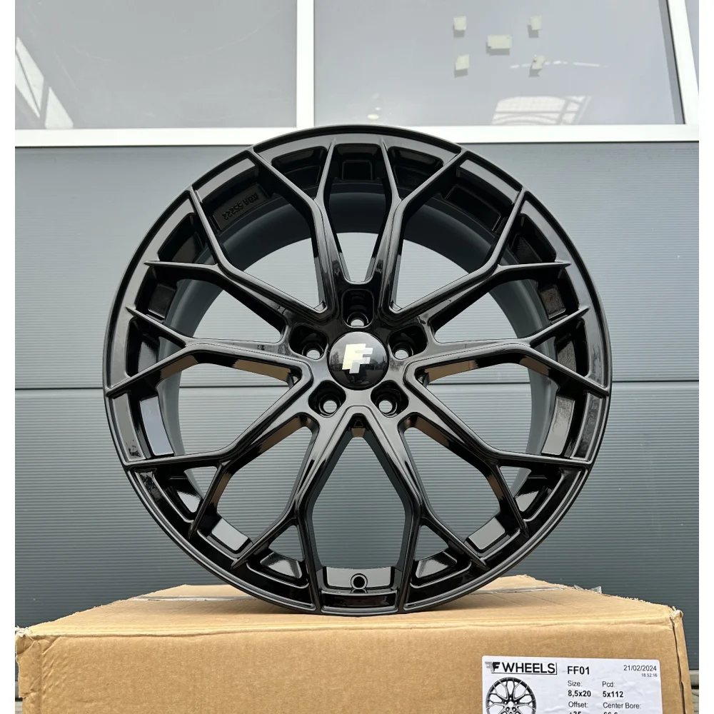 4x 19 Zoll Felgen FF01 schwarz für Mercedes CLA Klasse CLA45 AMG C117 X117 245G