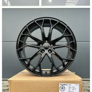 19 Zoll Felgen FF Wheels FF01 schwarz für Audi TT 8J 8S FV A3 S3 8V GY 8Y S-Line